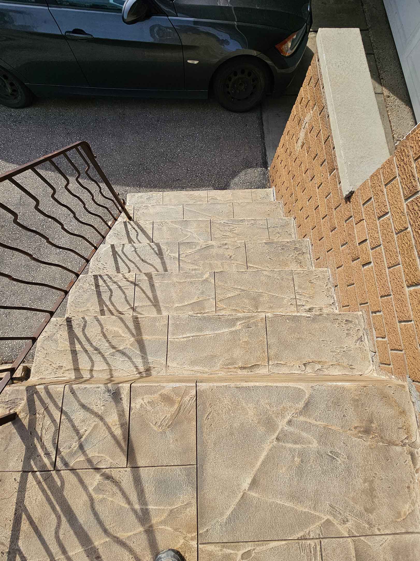 jewel stone porch steps